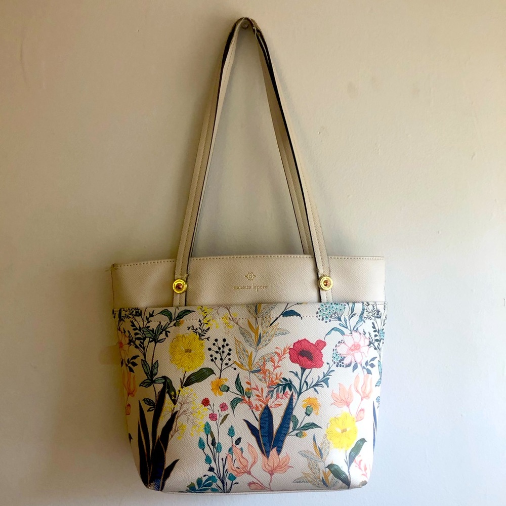Nanette Lepore Tote Mekena Floral Shopper Bag